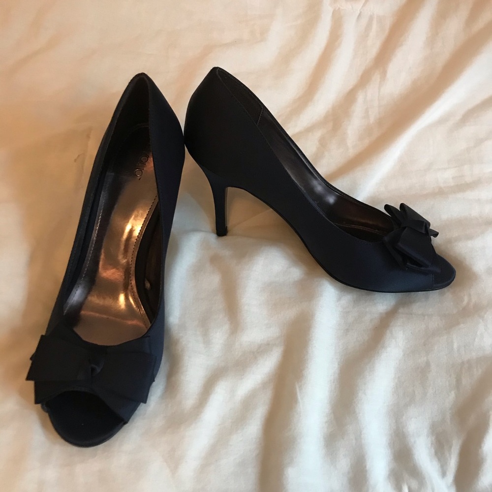 Navy Blue Heels